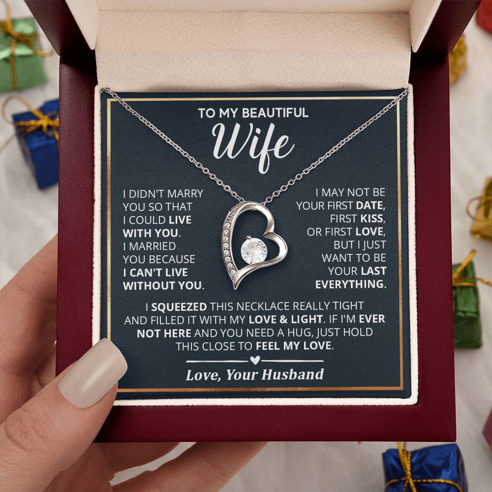 Beautiful Gift For Wife - Forever Love Necklace