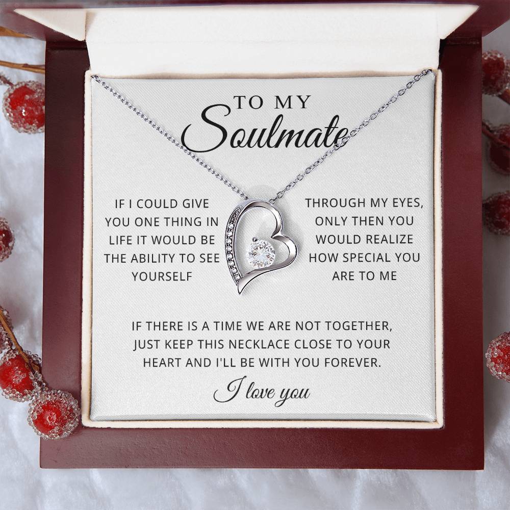 Gift For Soulmate - Forever Love Necklace