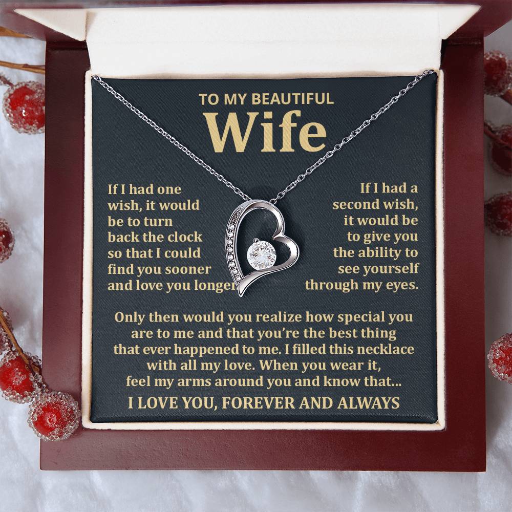 Gift For Wife - Forever Love Necklace