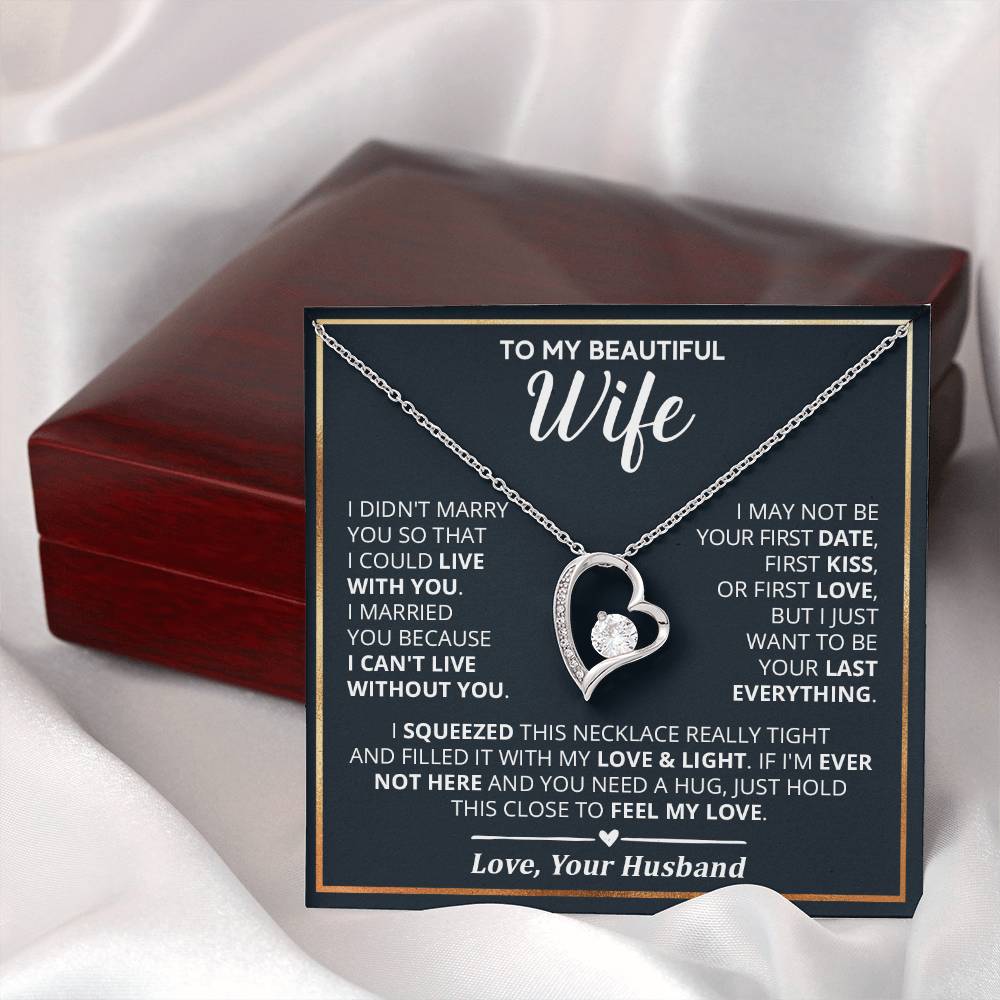 Beautiful Gift For Wife - Forever Love Necklace