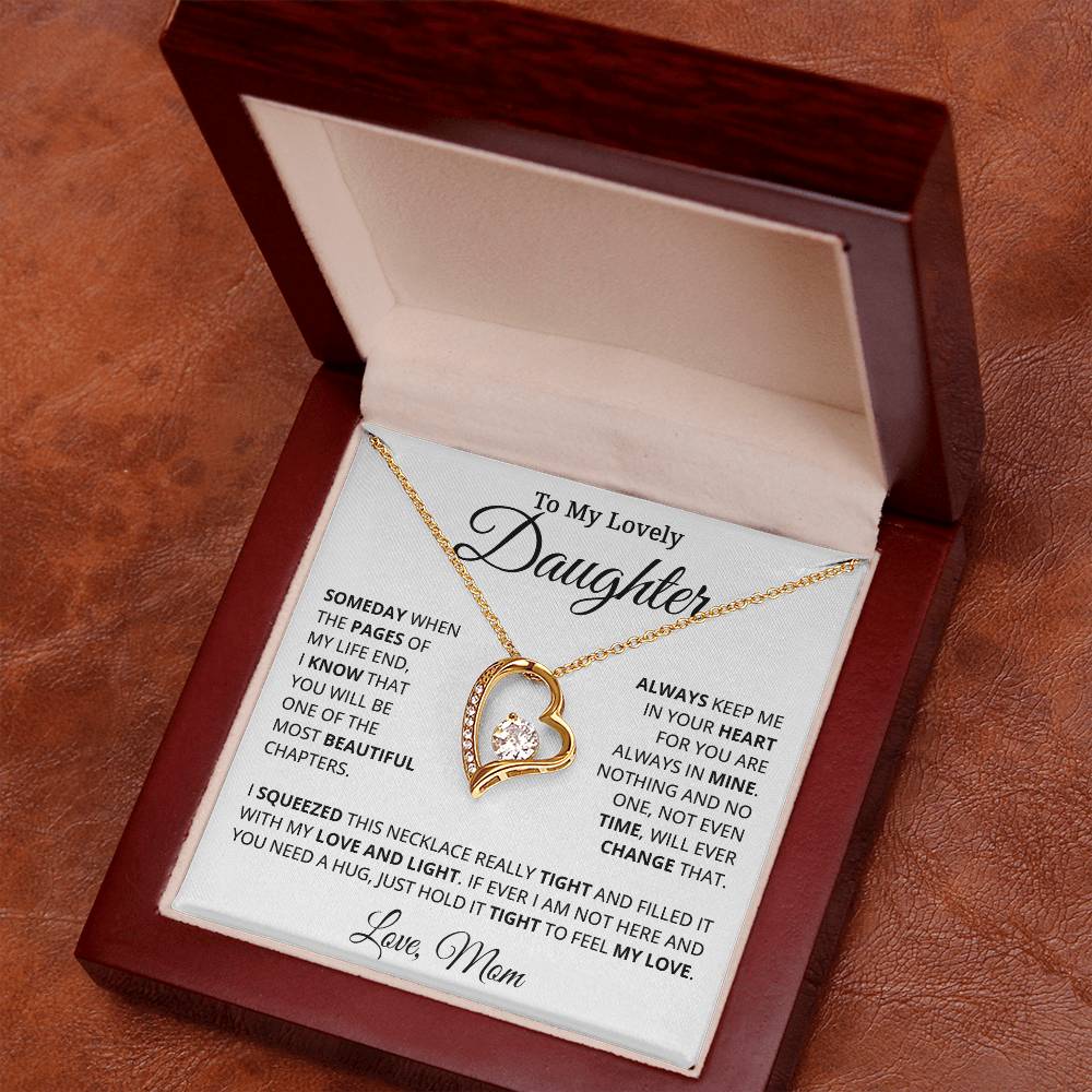Gift For Daughter From Mom - Forever Love Necklace
