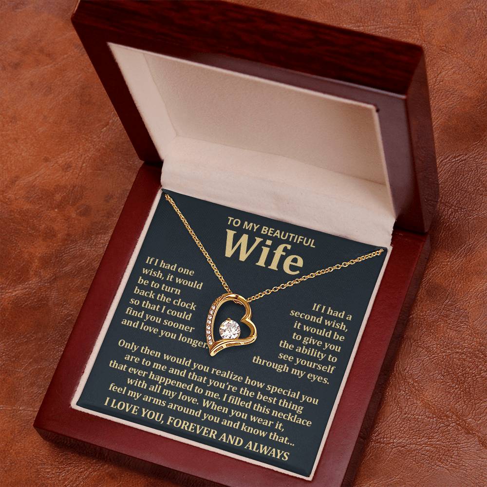 Gift For Wife - Forever Love Necklace