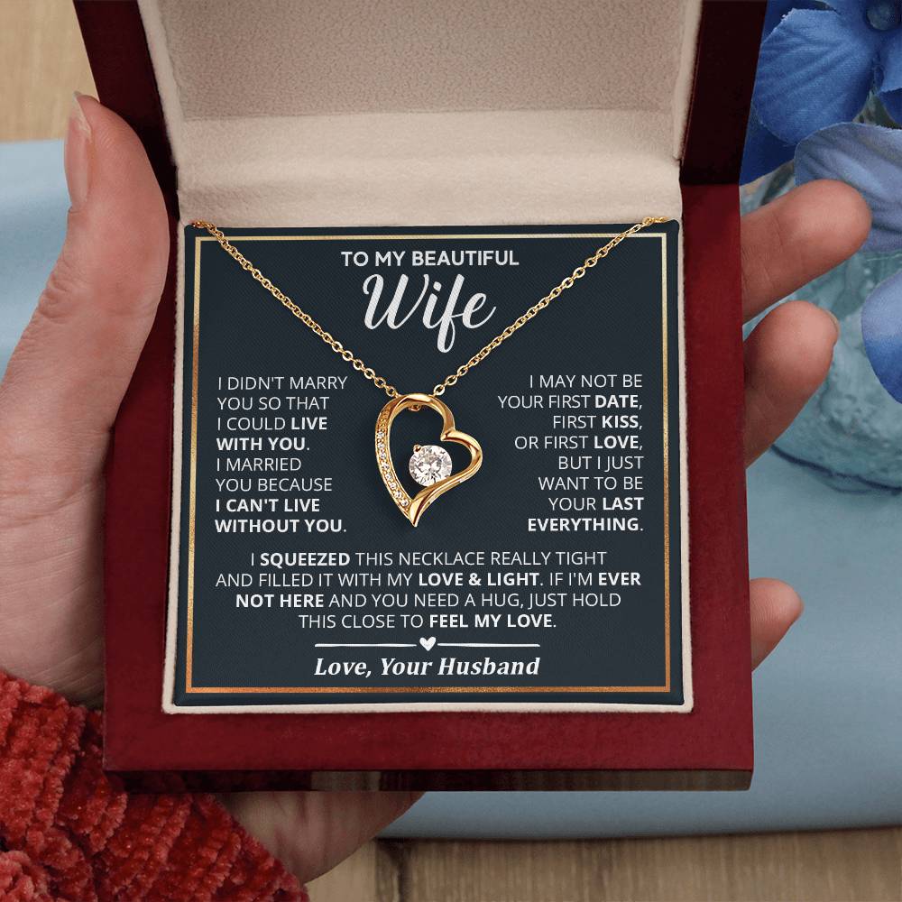 Beautiful Gift For Wife - Forever Love Necklace