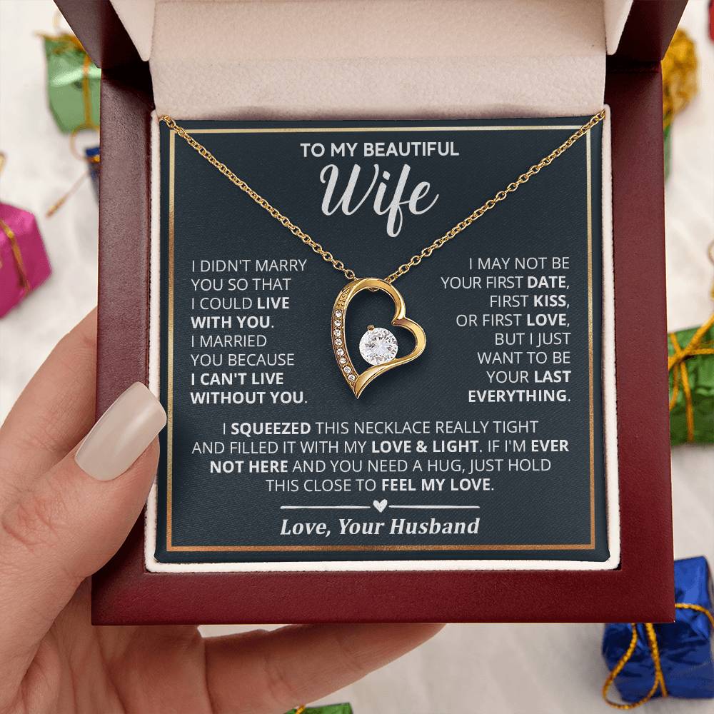 Beautiful Gift For Wife - Forever Love Necklace