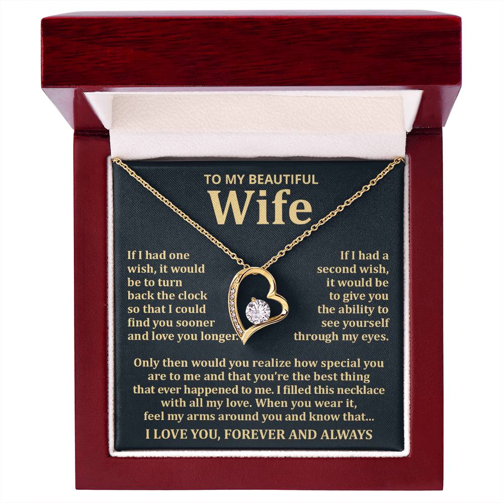 Gift For Wife - Forever Love Necklace