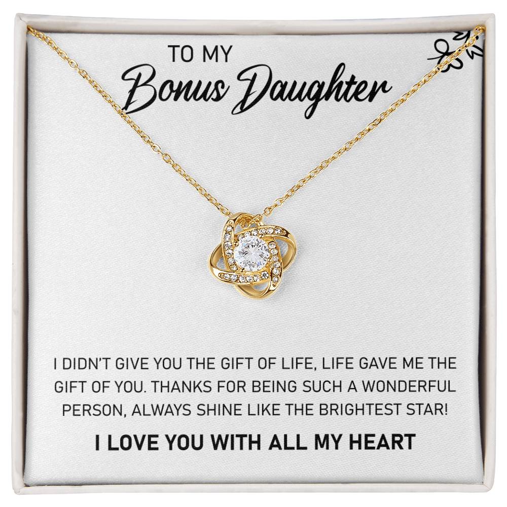 To My Bonus Daughter, Always Shine Like The Brightest Star