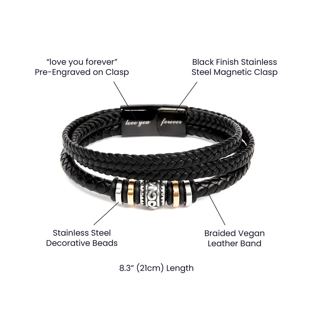 Gifts For Son - Love You Forever Bracelet