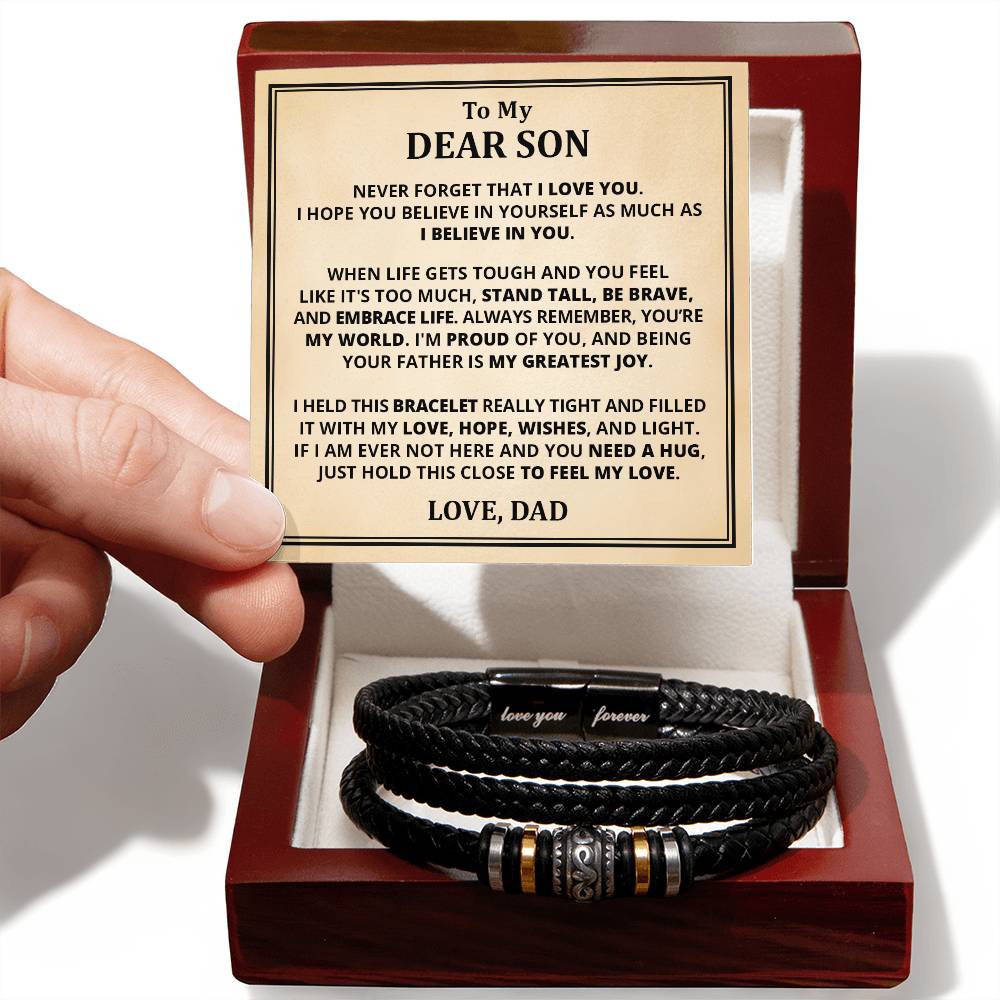 Gifts For Son - Love You Forever Bracelet