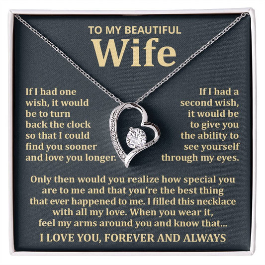 Gift For Wife - Forever Love Necklace