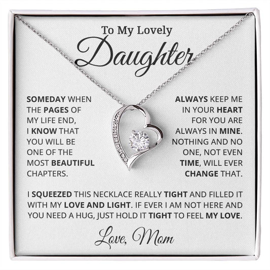 Gift For Daughter From Mom - Forever Love Necklace