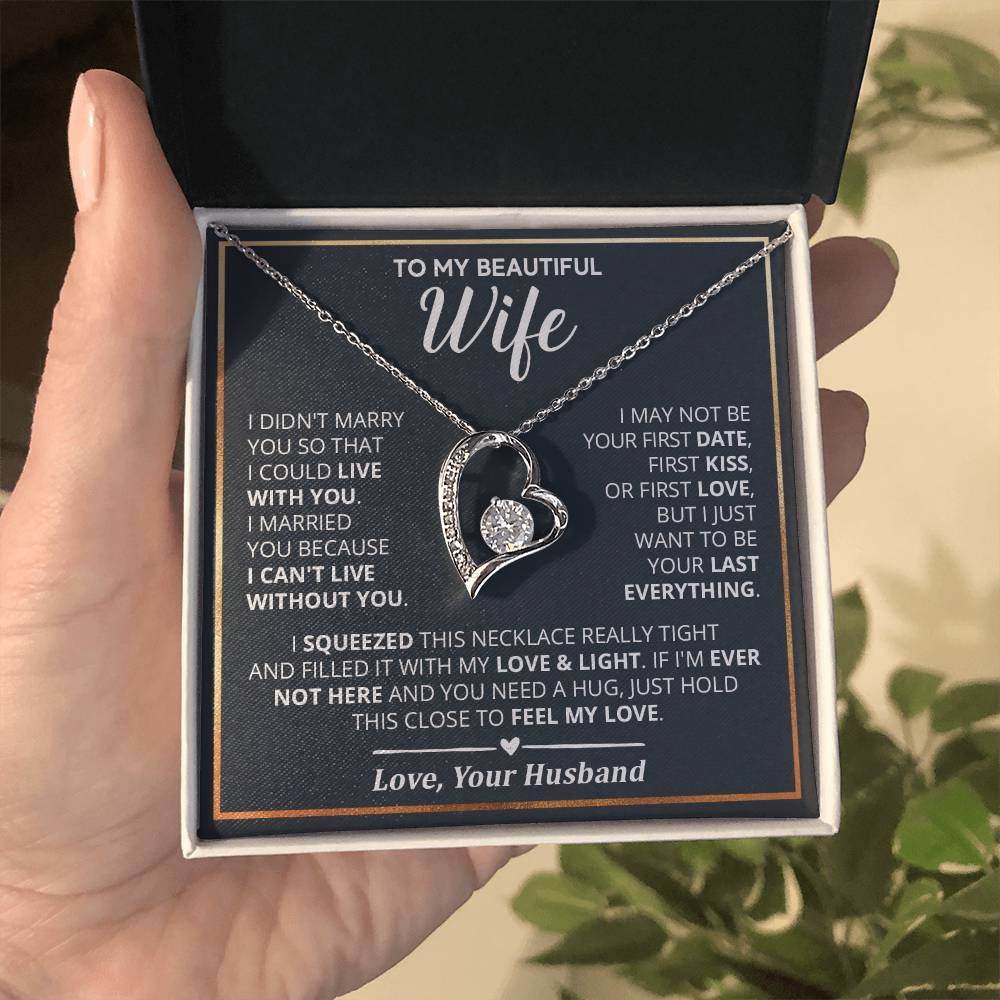 Beautiful Gift For Wife - Forever Love Necklace