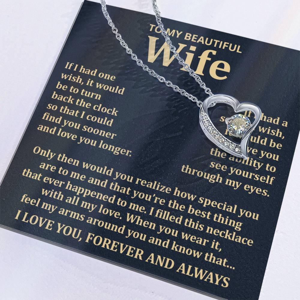 Gift For Wife - Forever Love Necklace