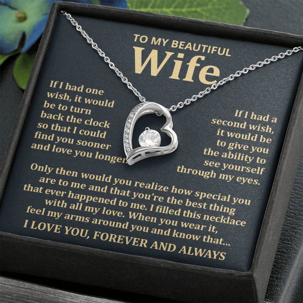 Gift For Wife - Forever Love Necklace