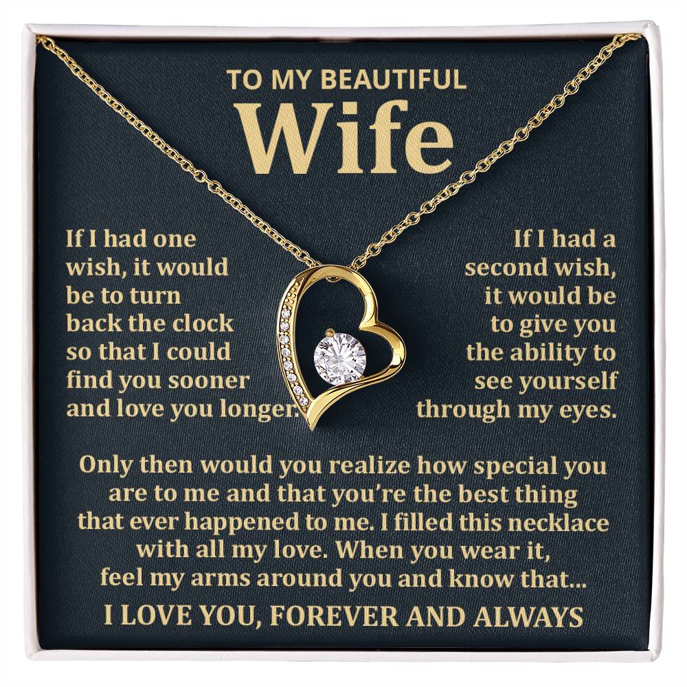 Gift For Wife - Forever Love Necklace