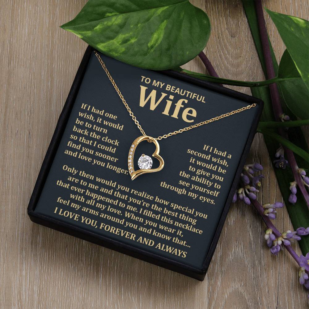 Gift For Wife - Forever Love Necklace