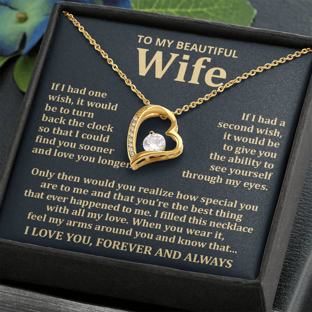 Gift For Wife - Forever Love Necklace