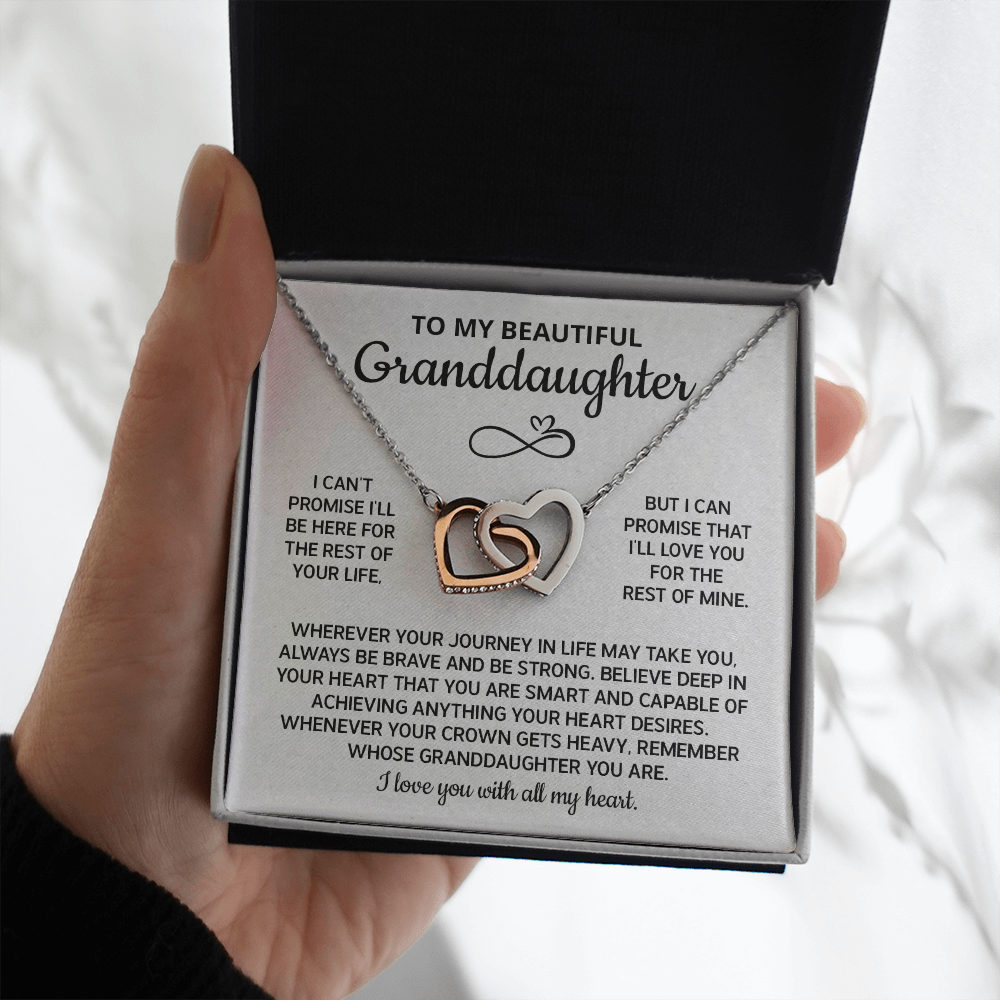 Granddaughter Necklace Gifts From Grandma Grandmother Or Grandpa Grandfather