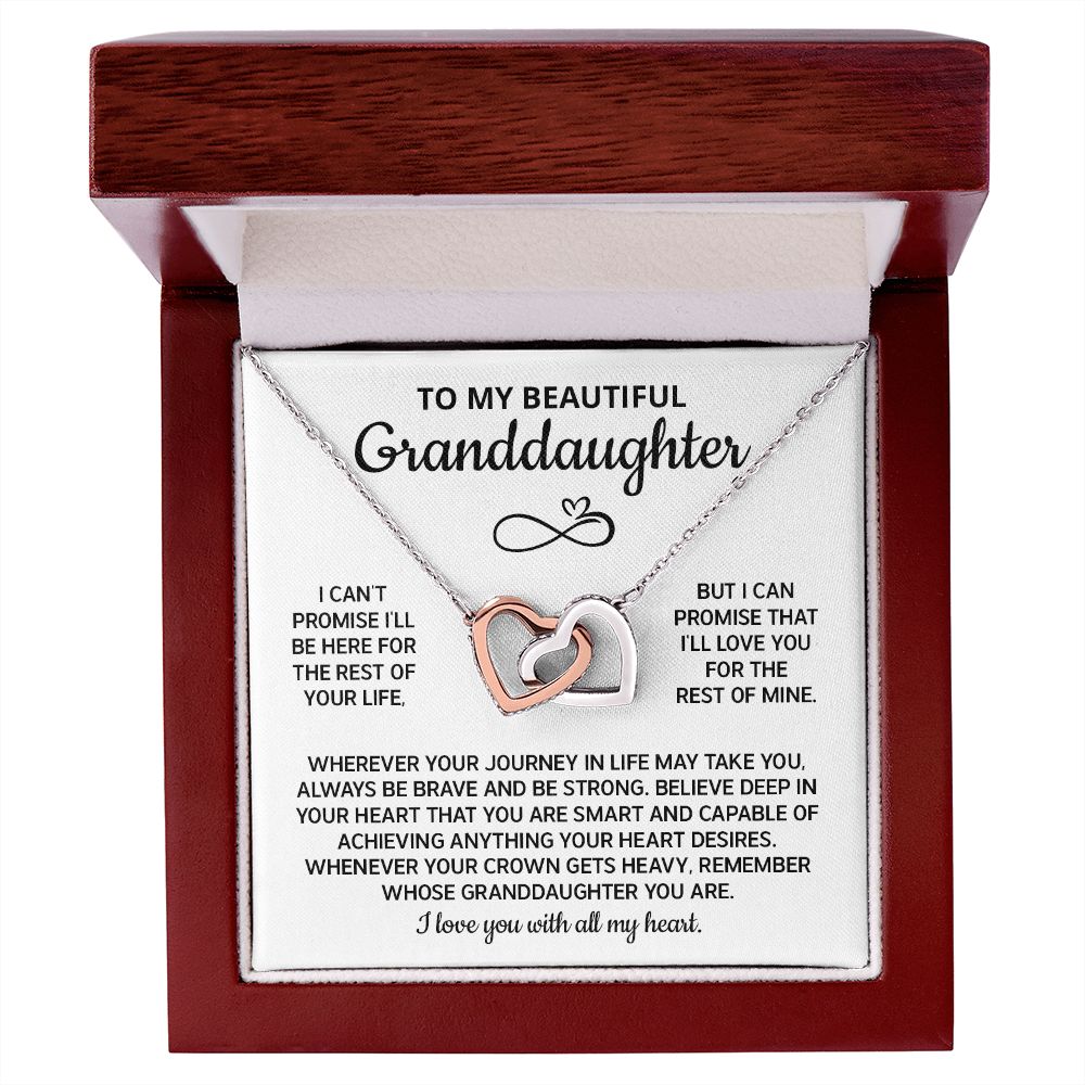 Granddaughter Necklace Gifts From Grandma Grandmother Or Grandpa Grandfather
