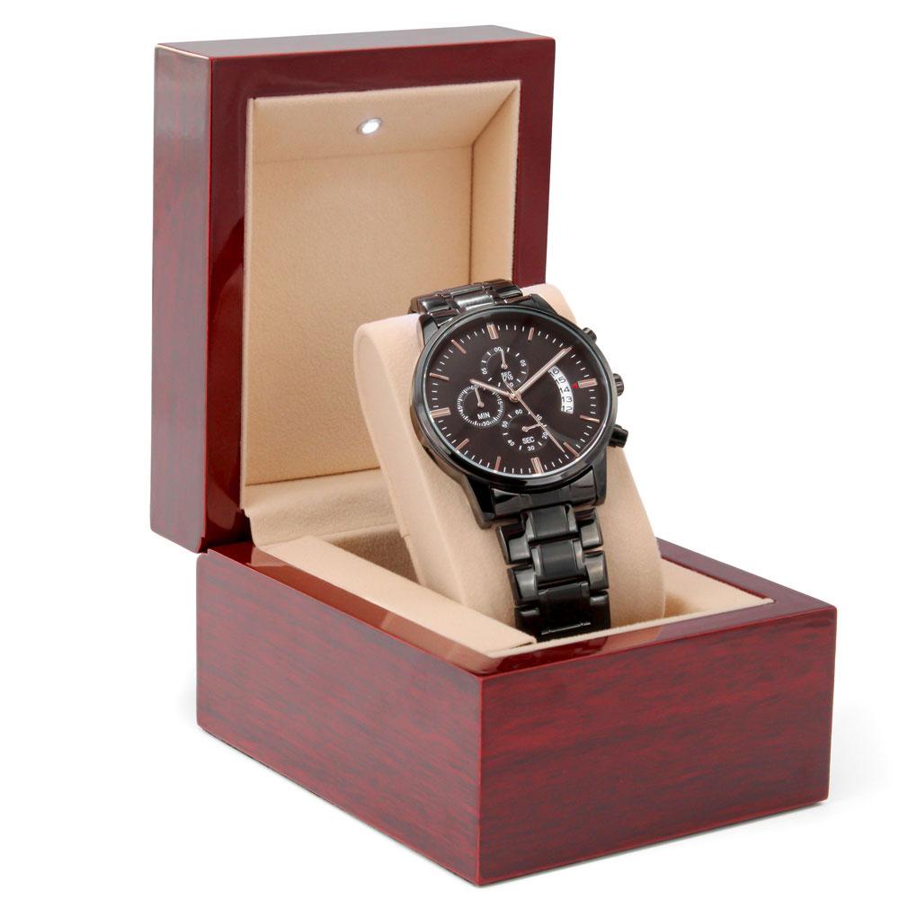 A Heart Melting Gifts for Grandson - Chronograph Watch